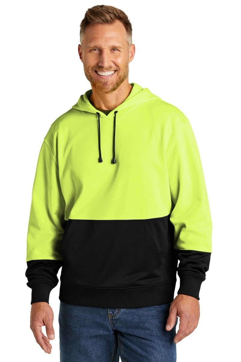 CornerStoneÂ® Enhanced Visibility Fleece Pullover Hoodie CSF01 - uslegacypromotions