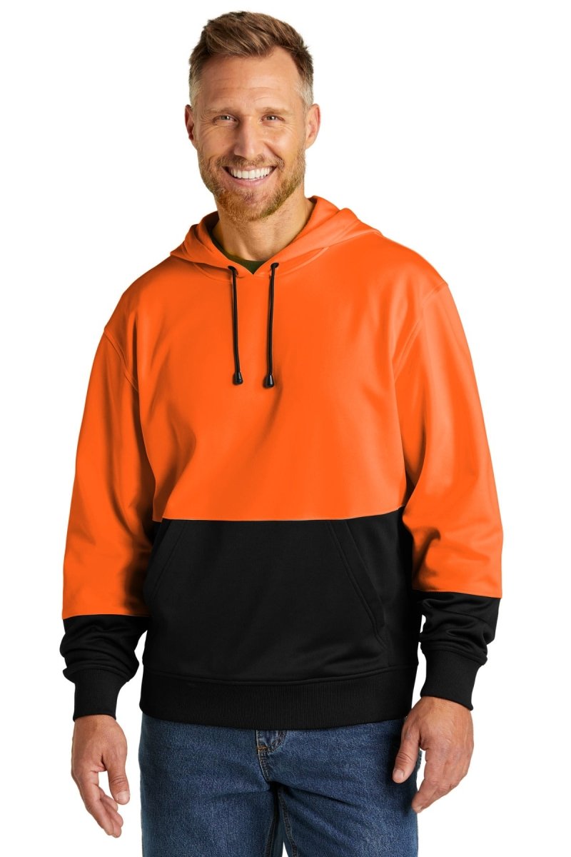 CornerStoneÂ® Enhanced Visibility Fleece Pullover Hoodie CSF01 - uslegacypromotions