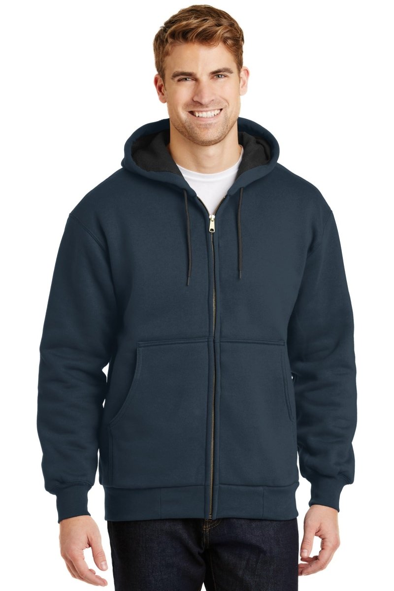 CornerStoneÂ® - Heavyweight Full-Zip Hooded Sweatshirt with Thermal Lining. CS620 - uslegacypromotions