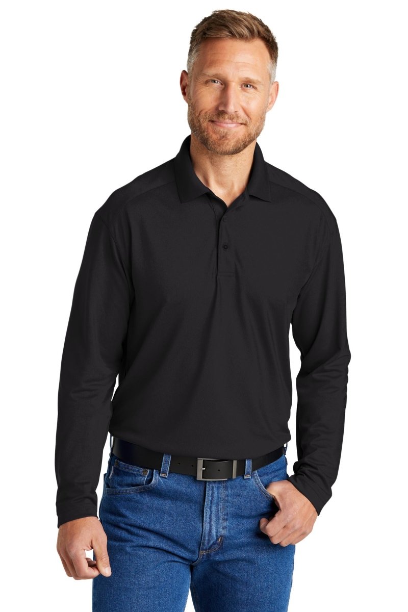 CornerStoneÂ® Select Lightweight Snag-Proof Long Sleeve Polo CS418LS - uslegacypromotions