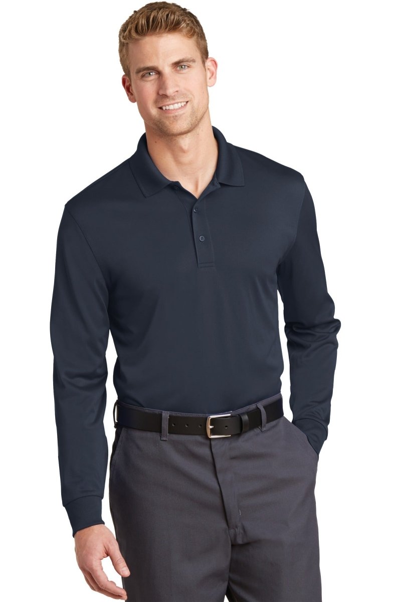 CornerStoneÂ® Select Snag-Proof Long Sleeve Polo. CS412LS - uslegacypromotions