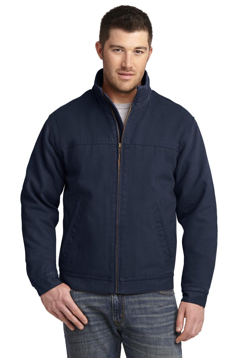 CornerStoneÂ® Washed Duck Cloth Flannel-Lined Work Jacket. CSJ40 - uslegacypromotions
