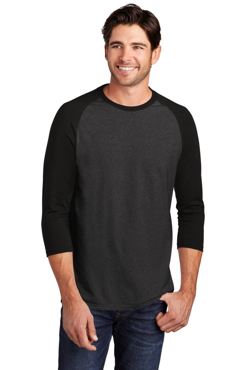 District Â® Perfect TriÂ® 3/4-Sleeve Raglan. DM136 - uslegacypromotions