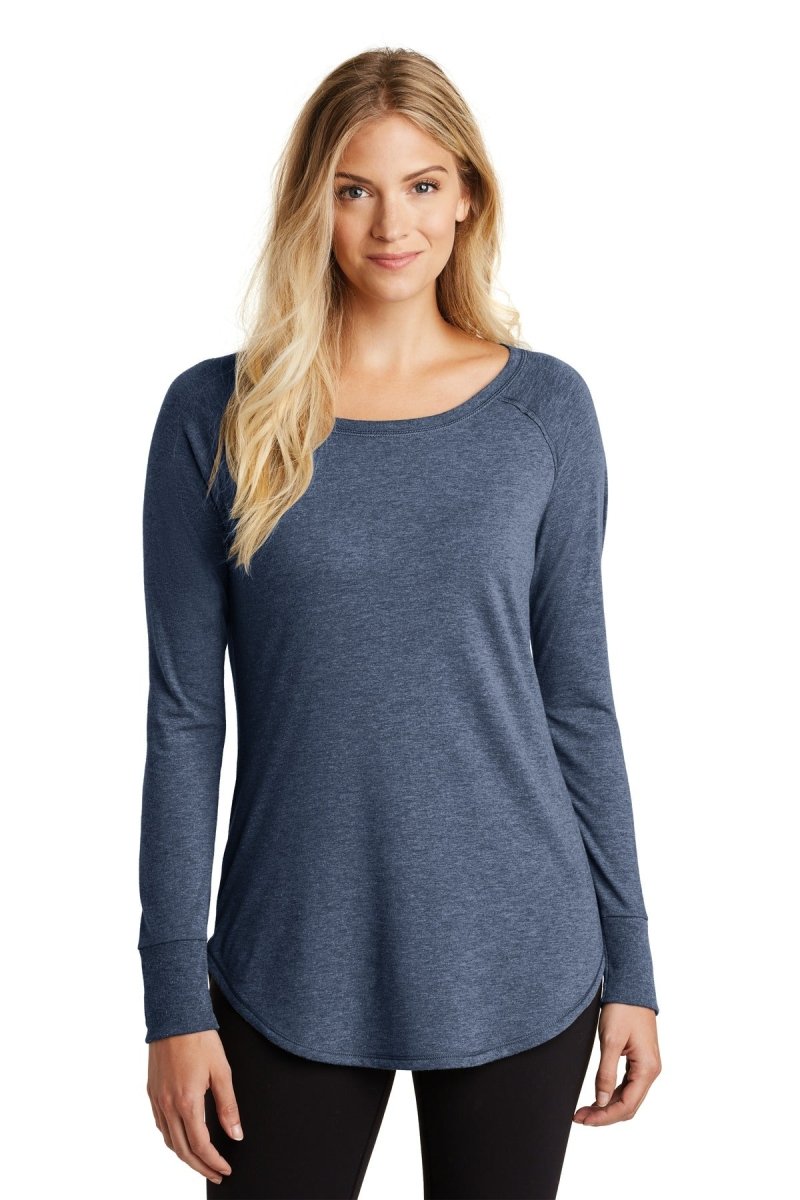 District Â® Women's Perfect Tri Â® Long Sleeve Tunic Tee. DT132L - uslegacypromotions