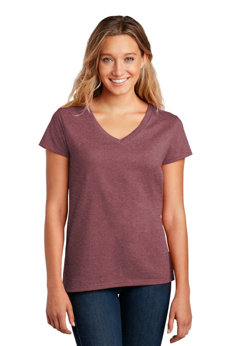 District Â® Women's Re-Tee â„¢ V-Neck DT8001 - uslegacypromotions