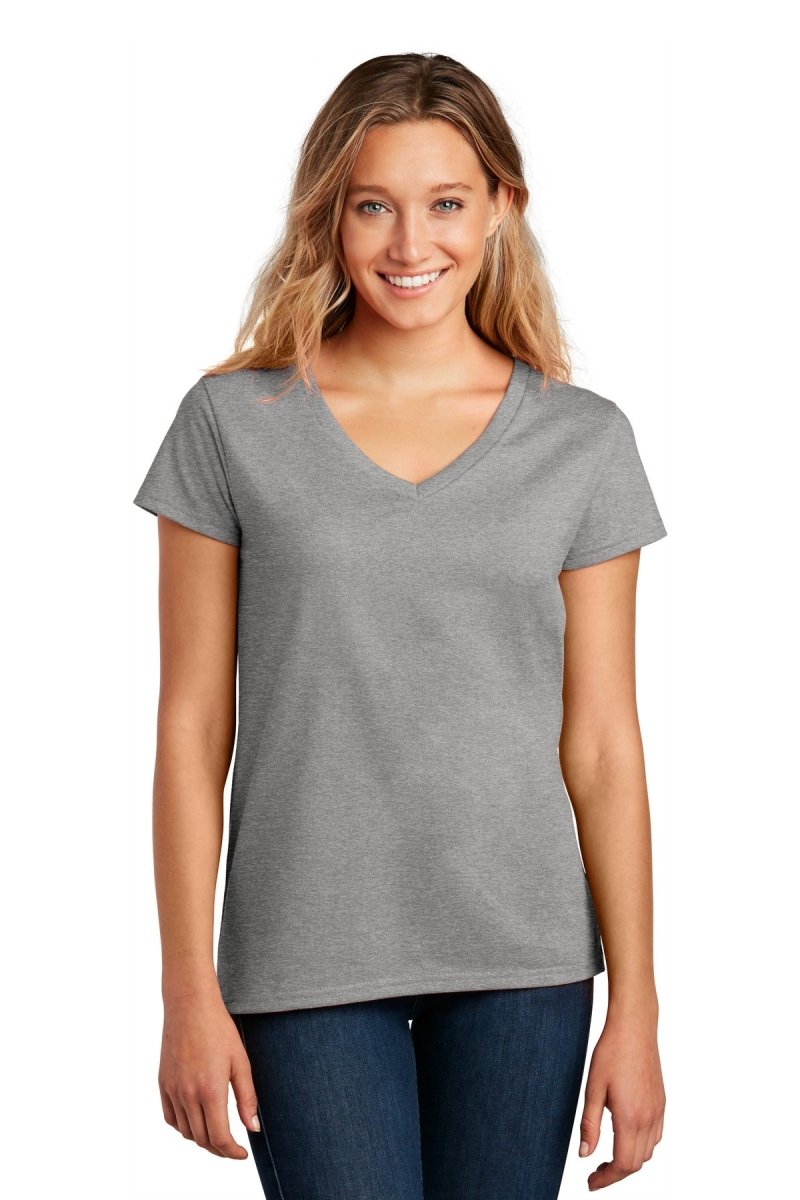 District Â® Women's Re-Tee â„¢ V-Neck DT8001 - uslegacypromotions