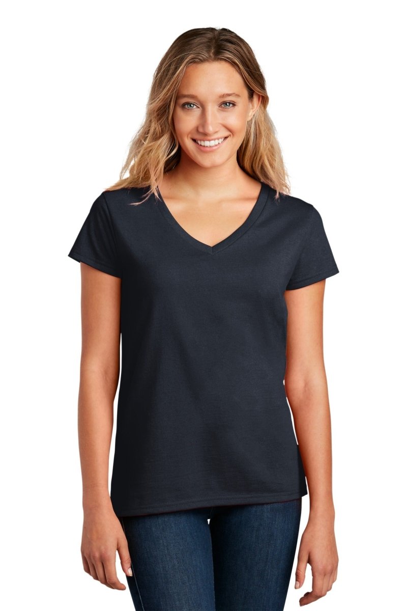 District Â® Women's Re-Tee â„¢ V-Neck DT8001 - uslegacypromotions