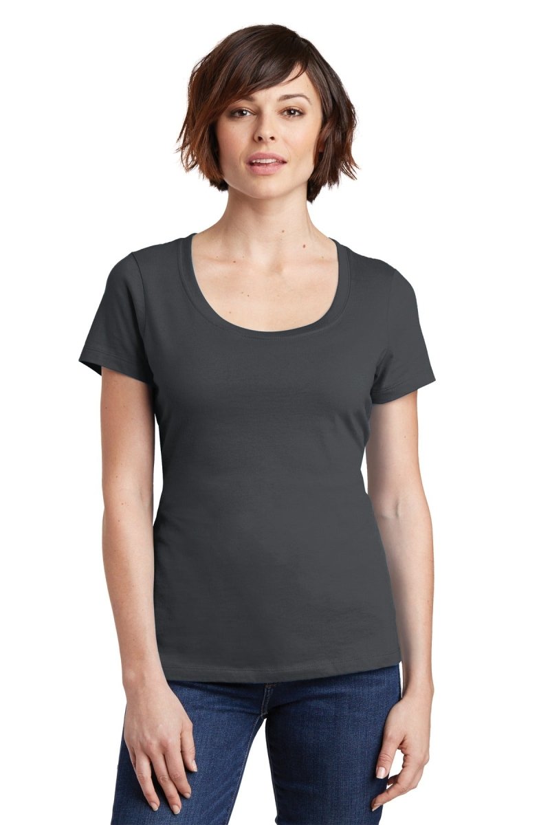 District® Women's Perfect Weight® Scoop Tee. DM106L - uslegacypromotions