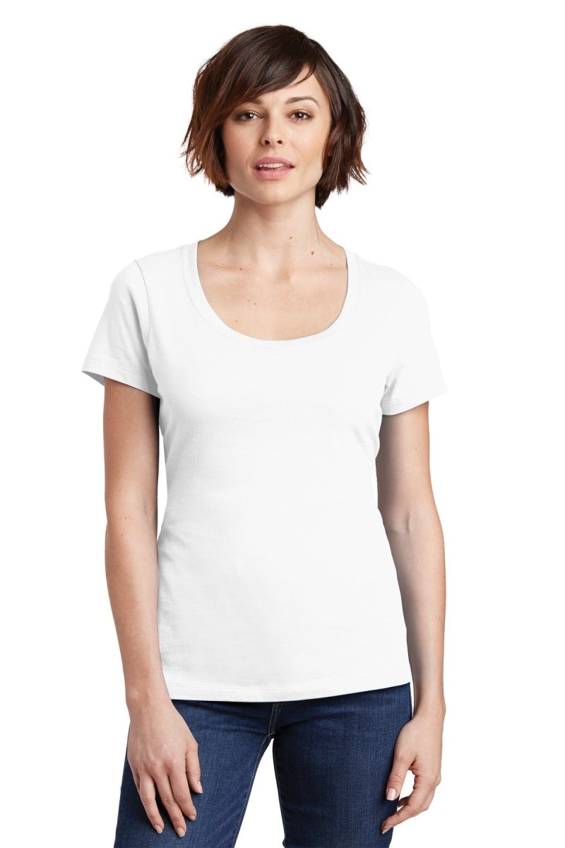 District® Women's Perfect Weight® Scoop Tee. DM106L - uslegacypromotions