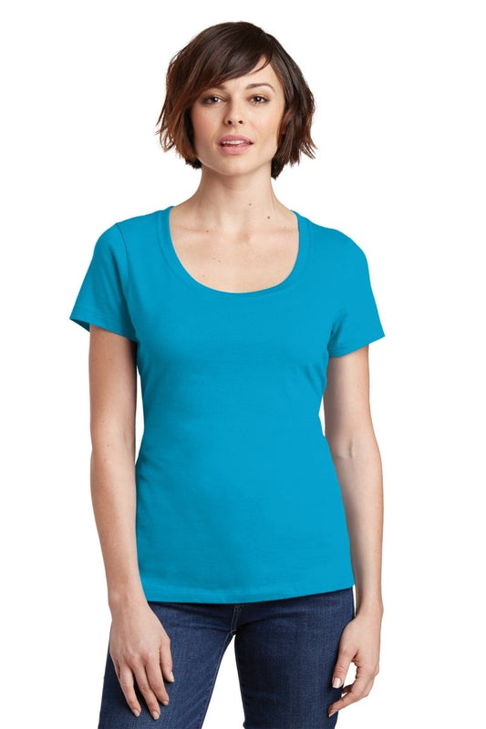 District® Women's Perfect Weight® Scoop Tee. DM106L - uslegacypromotions