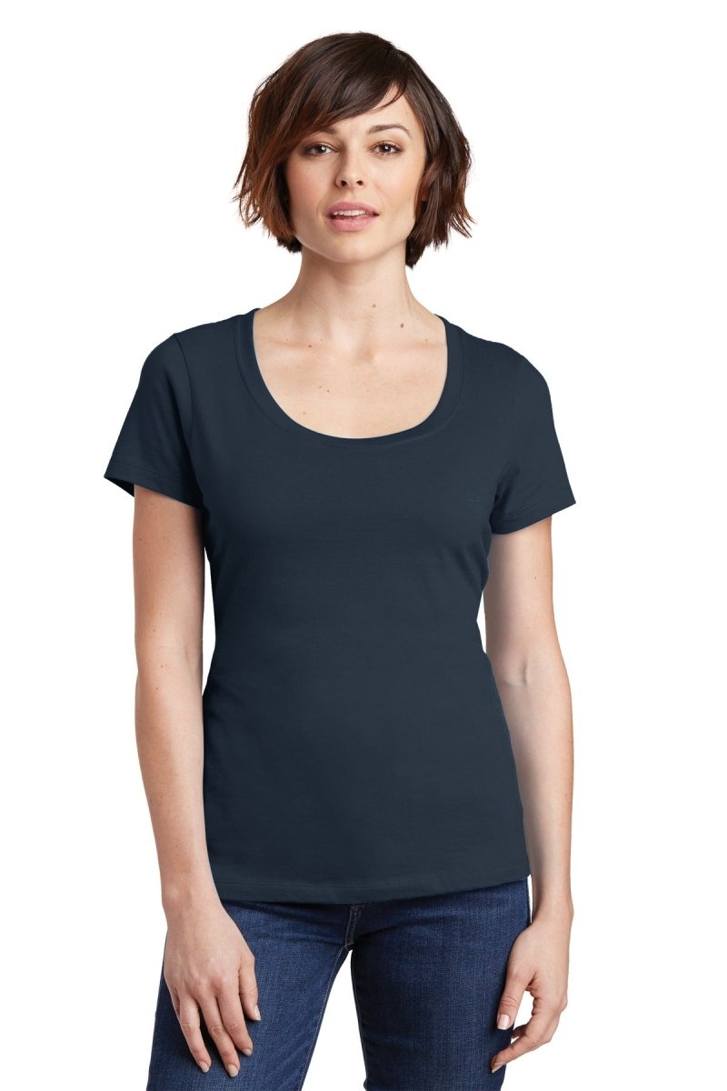 District® Women's Perfect Weight® Scoop Tee. DM106L - uslegacypromotions