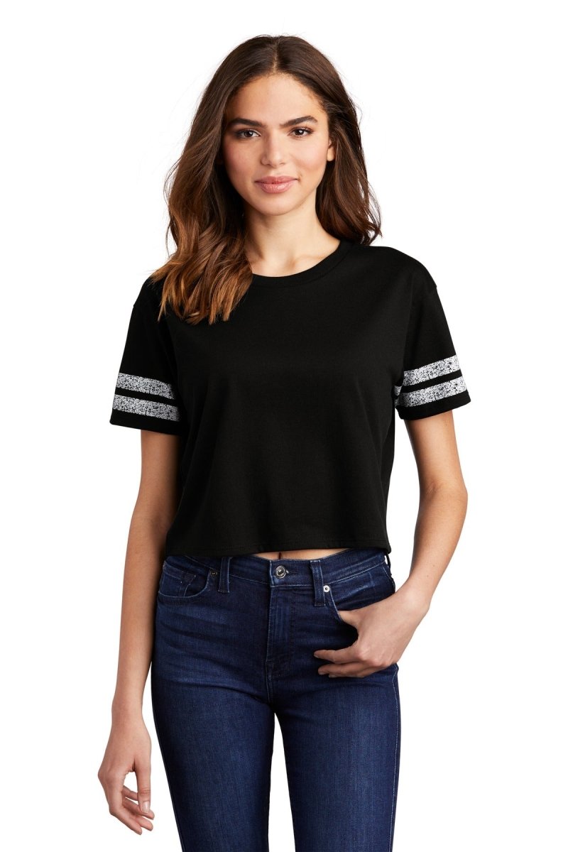 District ® Women's Scorecard Crop Tee DT488 - uslegacypromotions