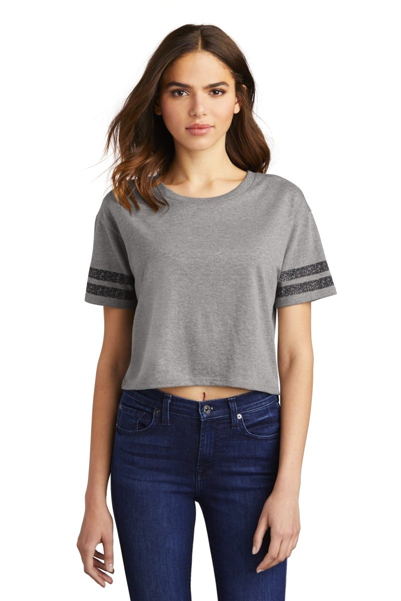 District ® Women's Scorecard Crop Tee DT488 - uslegacypromotions