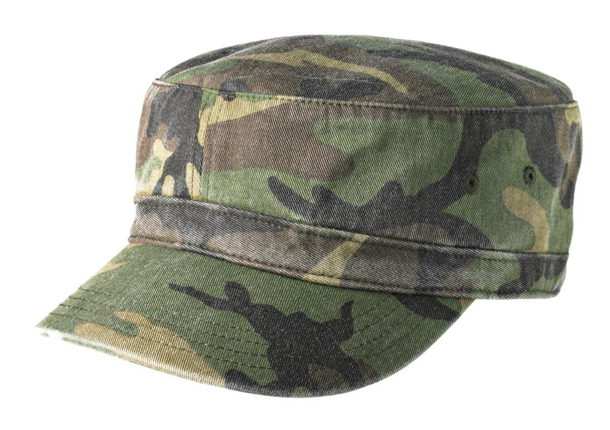 DistrictÂ® Distressed Military Hat. DT605 - uslegacypromotions