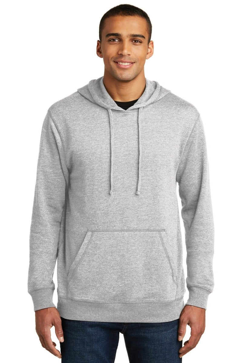 DistrictÂ® Lightweight Fleece Hoodie. DM391 - uslegacypromotions