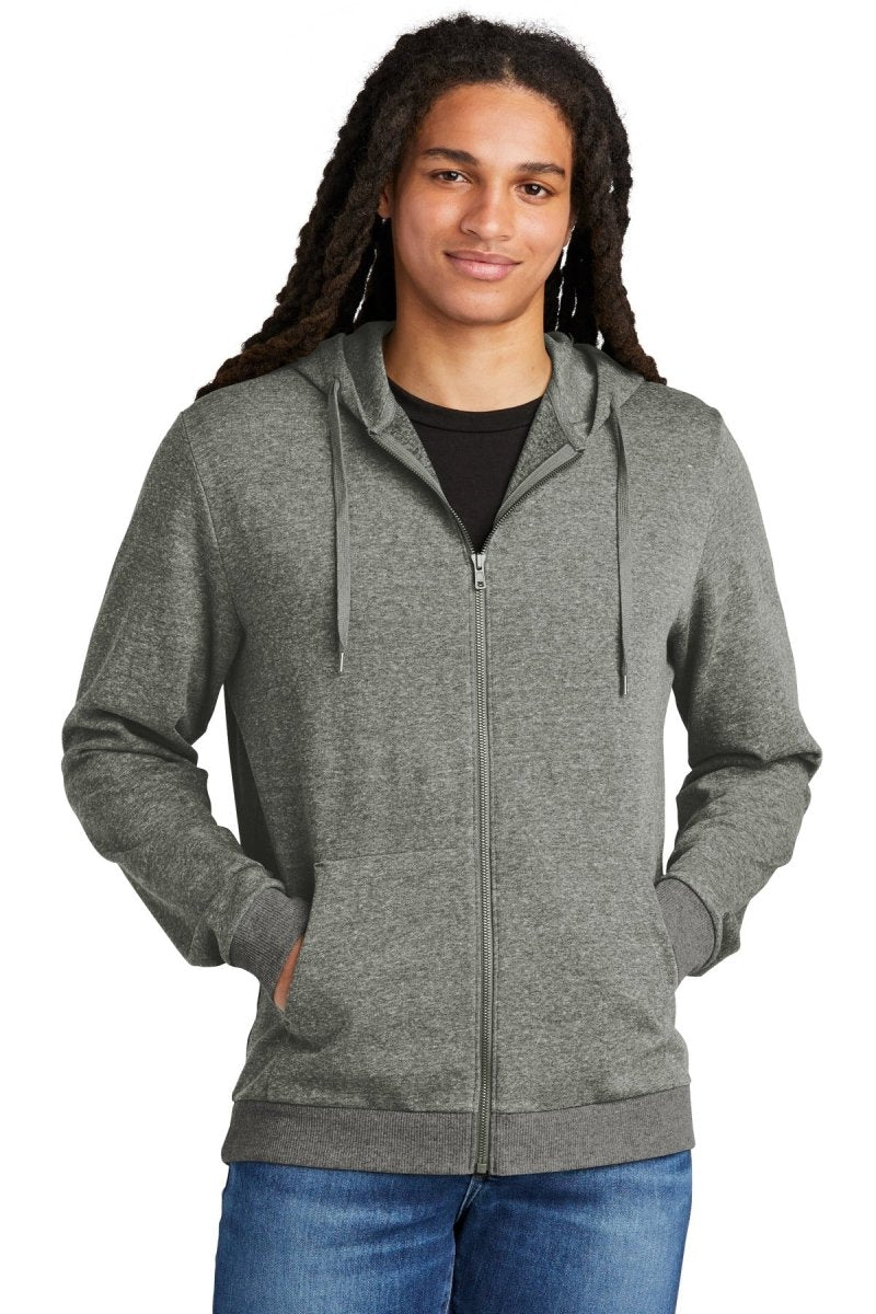 DistrictÂ® Perfect TriÂ® Fleece Full-Zip Hoodie DT1302 - uslegacypromotions