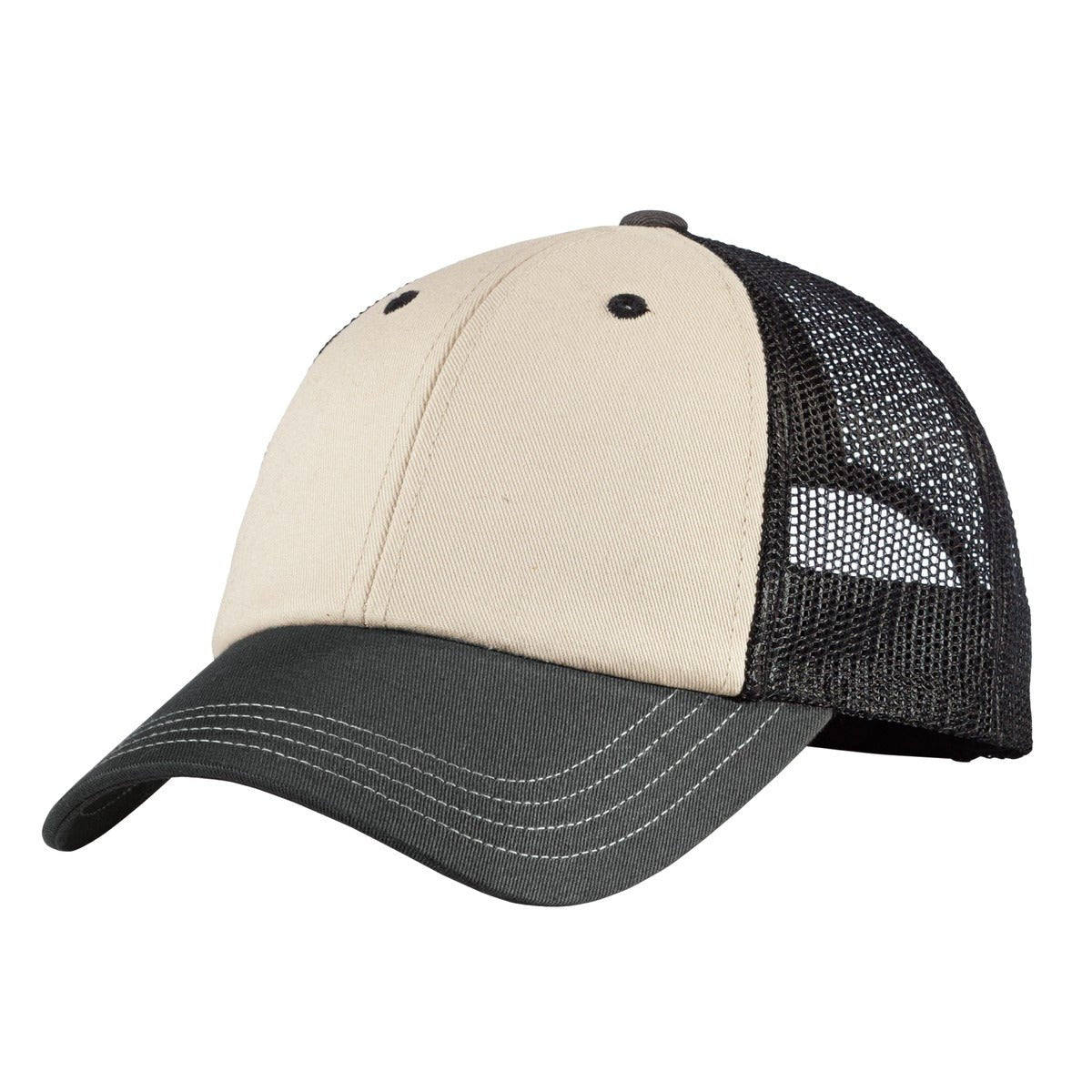 DistrictÂ® Tri-Tone Mesh Back Cap DT616 - uslegacypromotions