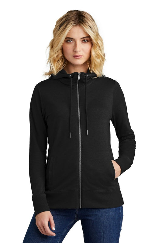 DistrictÂ® Women's Featherweight French Terryâ„¢ Full-Zip Hoodie DT673 - uslegacypromotions