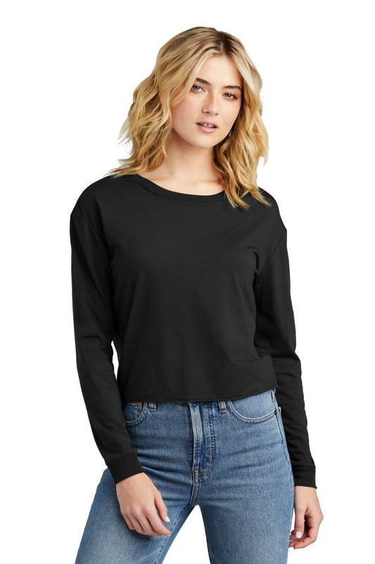 DistrictÂ® Women's Perfect TriÂ® Midi Long Sleeve Tee DT141 - uslegacypromotions