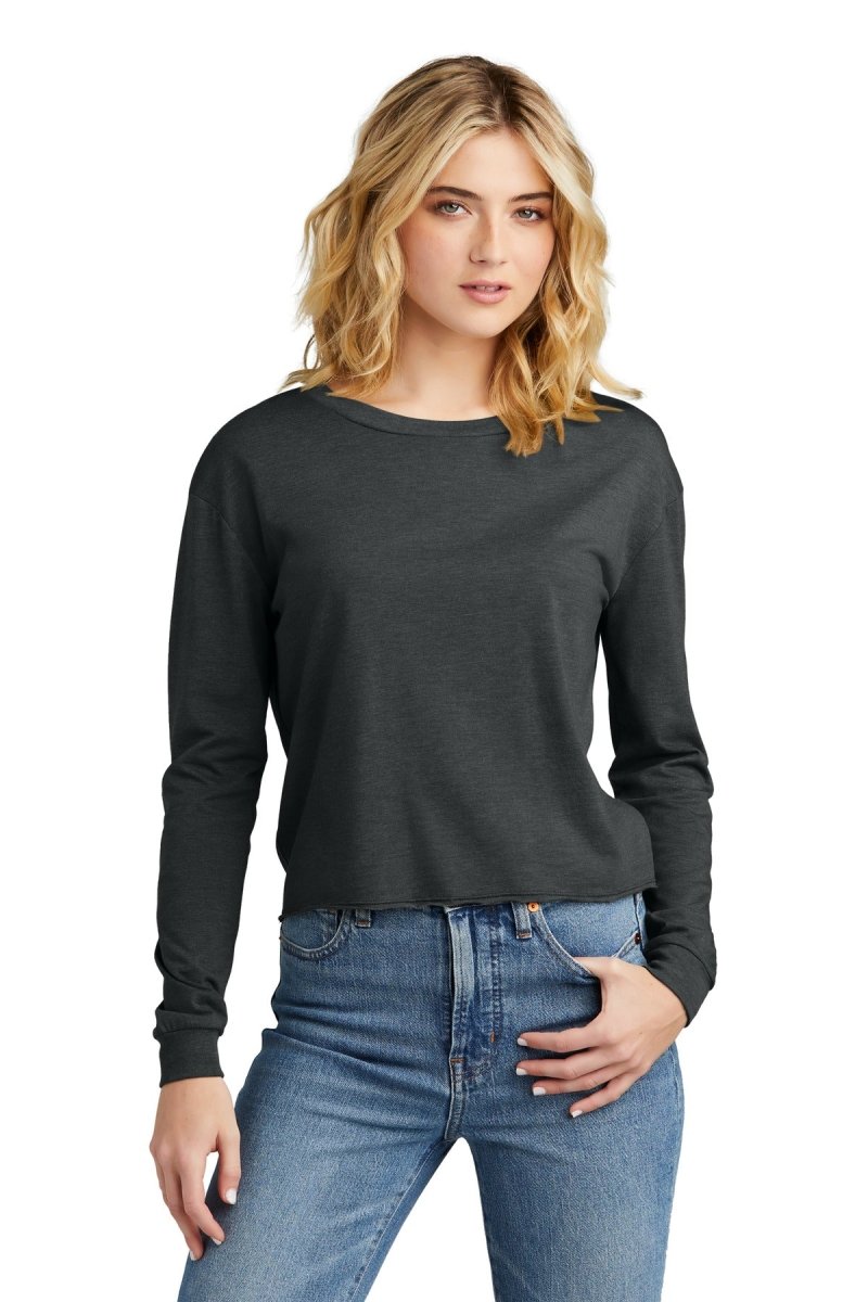 DistrictÂ® Women's Perfect TriÂ® Midi Long Sleeve Tee DT141 - uslegacypromotions