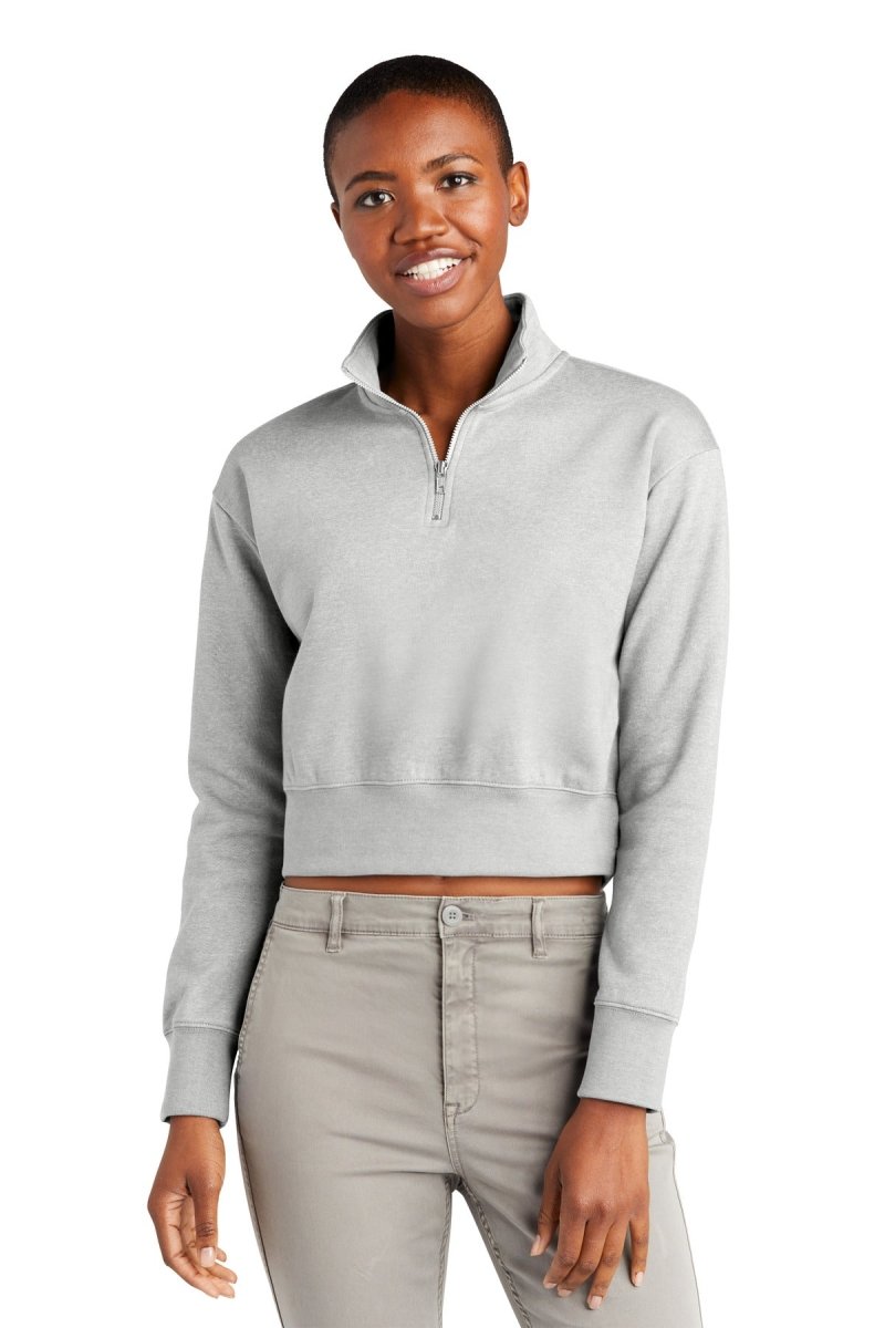 DistrictÂ® Women's V.I.T.â„¢ Fleece 1/2-Zip DT6111 - uslegacypromotions