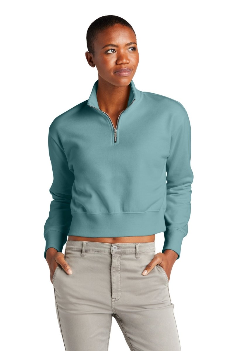 DistrictÂ® Women's V.I.T.â„¢ Fleece 1/2-Zip DT6111 - uslegacypromotions