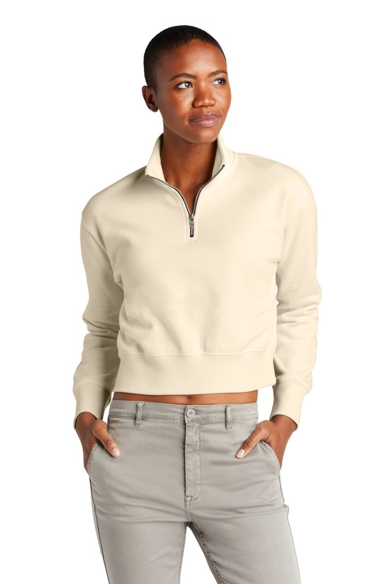 DistrictÂ® Women's V.I.T.â„¢ Fleece 1/2-Zip DT6111 - uslegacypromotions