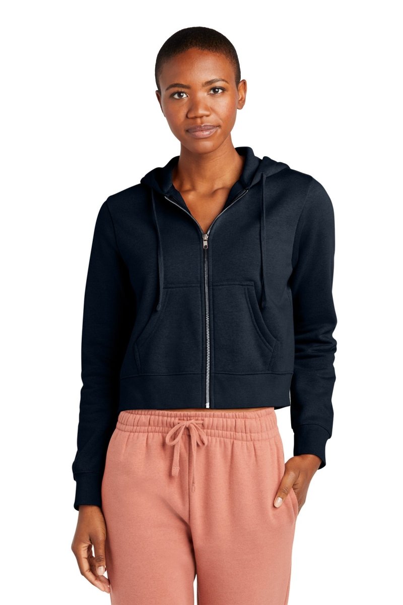 DistrictÂ® Women's V.I.T.â„¢ Fleece Full-Zip Hoodie DT6103 - uslegacypromotions