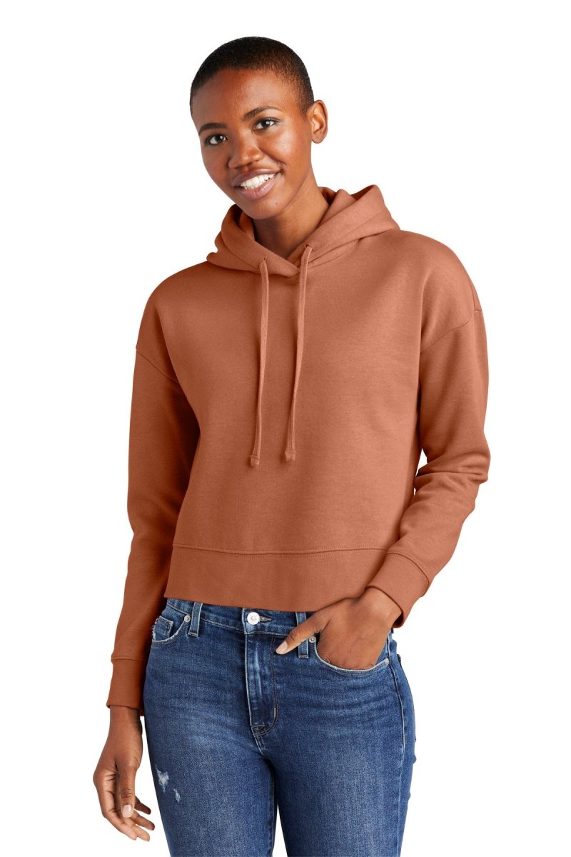 DistrictÂ® Women's V.I.T.â„¢ Fleece Hoodie DT6101 - uslegacypromotions