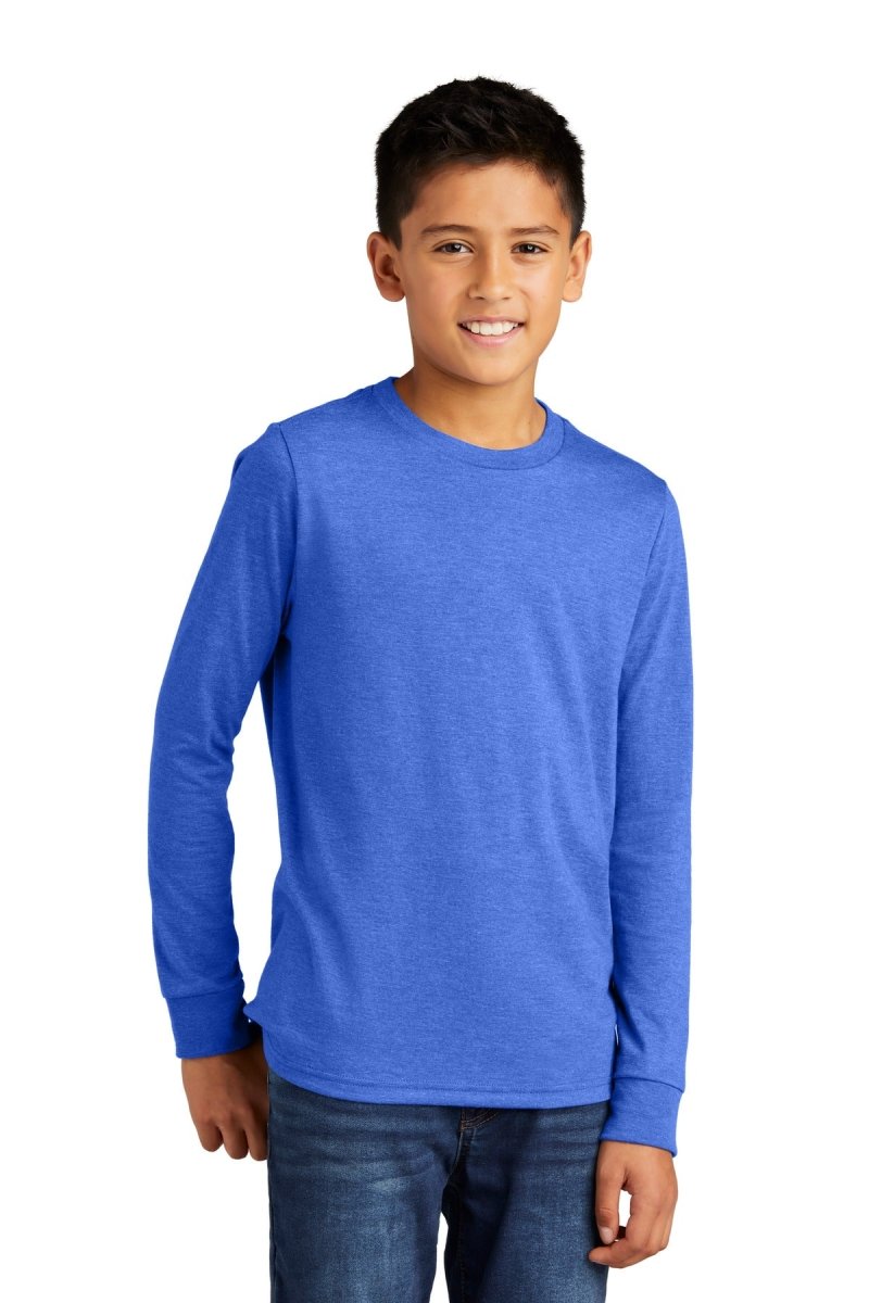 DistrictÂ® Youth Perfect TriÂ® Long Sleeve Tee DT132Y - uslegacypromotions