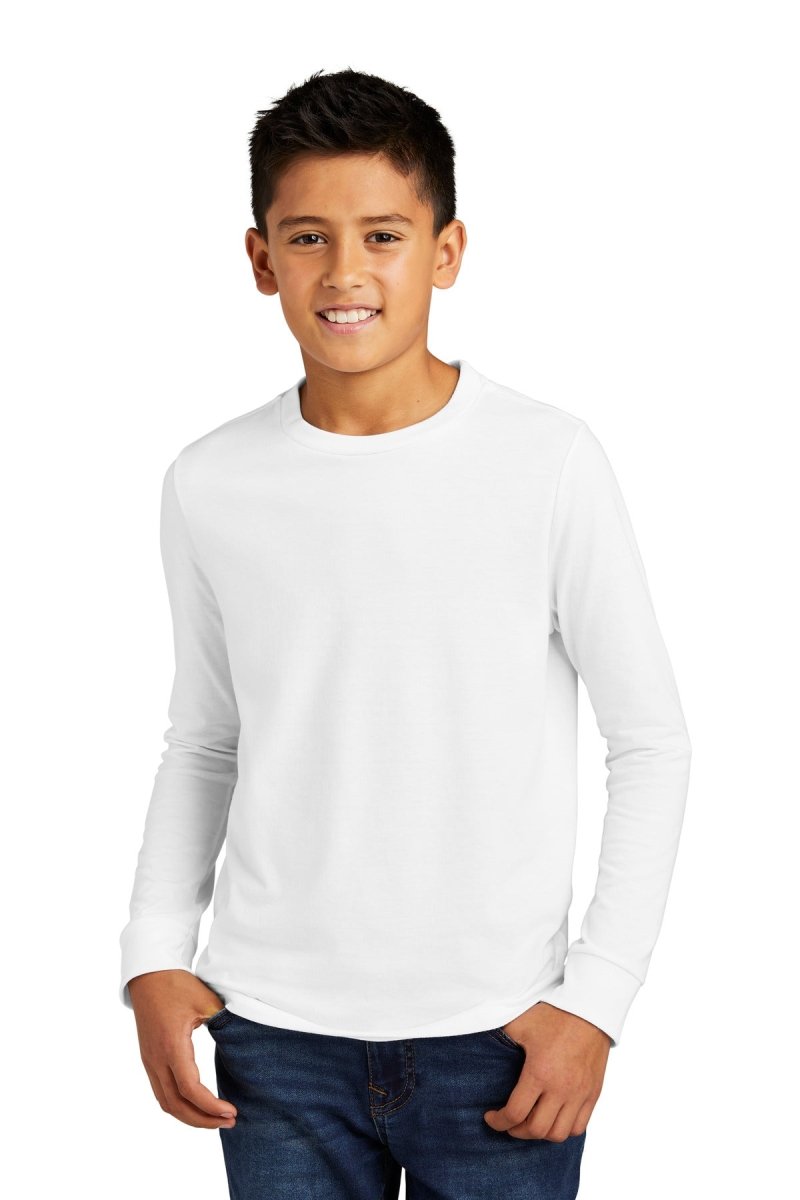 DistrictÂ® Youth Perfect TriÂ® Long Sleeve Tee DT132Y - uslegacypromotions