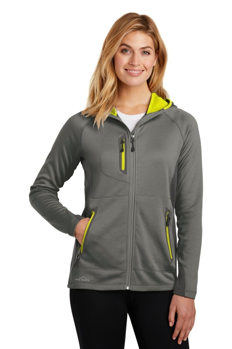 Eddie Bauer ® Ladies Sport Hooded Full-Zip Fleece Jacket. EB245 - uslegacypromotions