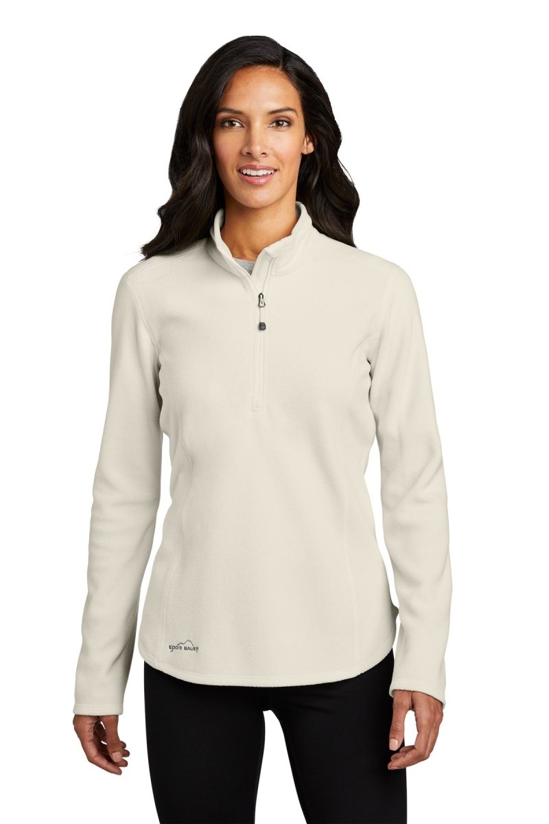 Eddie BauerÂ® Ladies 1/2-Zip Microfleece Jacket EB227 - uslegacypromotions