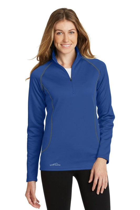 Eddie BauerÂ® Ladies Smooth Fleece 1/2-Zip. EB237 - uslegacypromotions