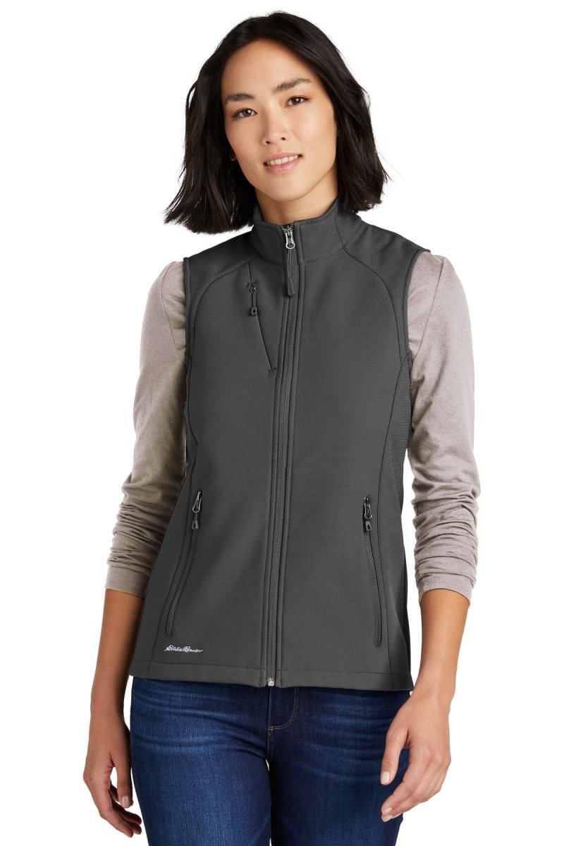 Eddie BauerÂ® Ladies Stretch Soft Shell Vest EB547 - uslegacypromotions