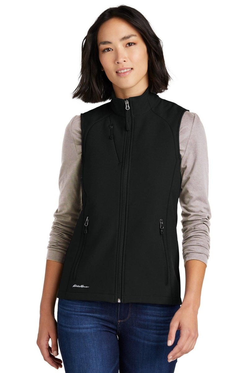 Eddie BauerÂ® Ladies Stretch Soft Shell Vest EB547 - uslegacypromotions