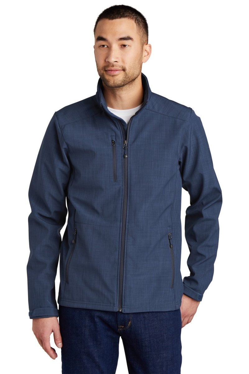 Eddie BauerÂ® Shaded Crosshatch Soft Shell Jacket. EB532 - uslegacypromotions