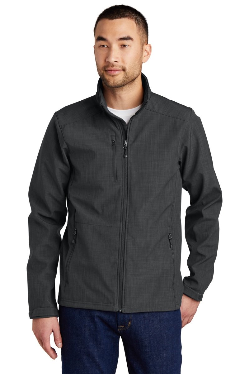 Eddie BauerÂ® Shaded Crosshatch Soft Shell Jacket. EB532 - uslegacypromotions