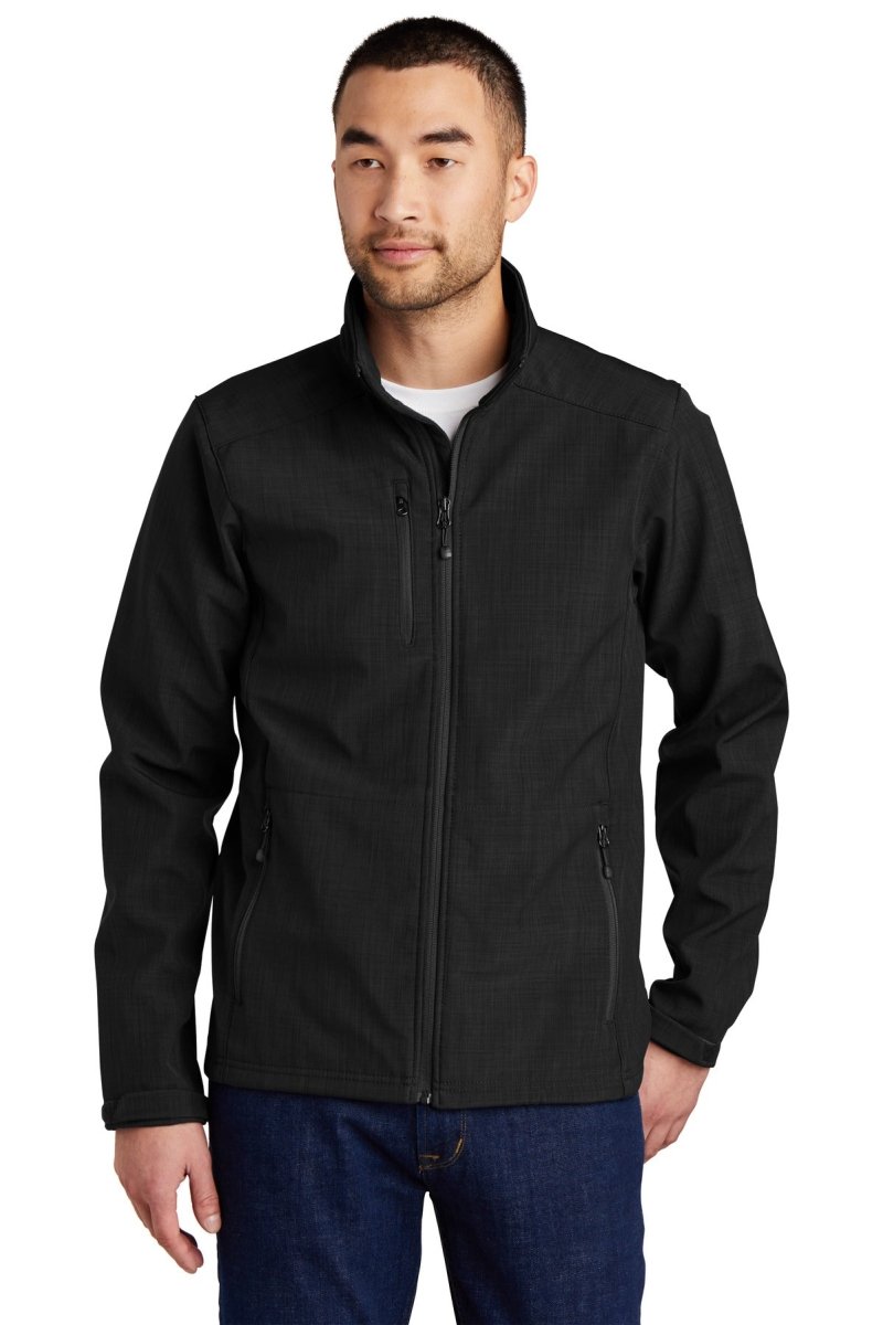 Eddie BauerÂ® Shaded Crosshatch Soft Shell Jacket. EB532 - uslegacypromotions