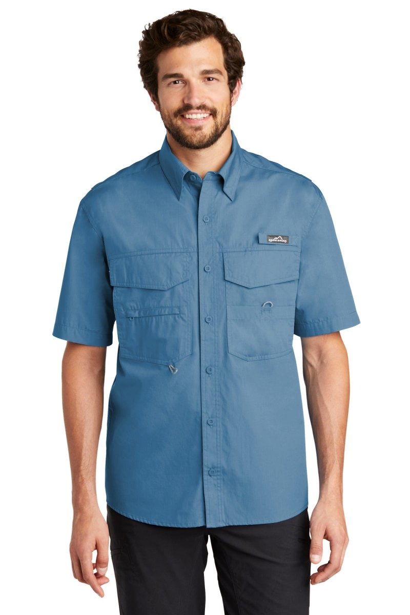 Eddie BauerÂ® - Short Sleeve Fishing Shirt. EB608 - uslegacypromotions