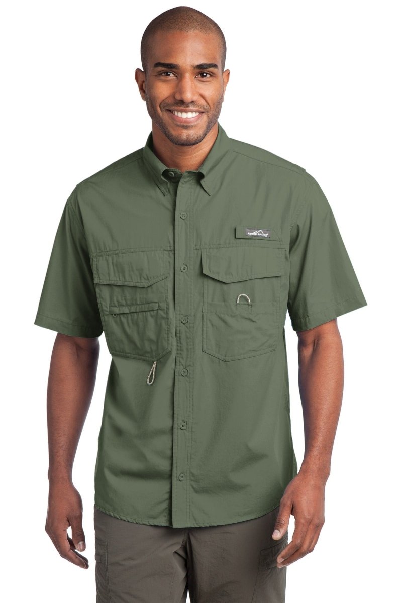 Eddie BauerÂ® - Short Sleeve Fishing Shirt. EB608 - uslegacypromotions