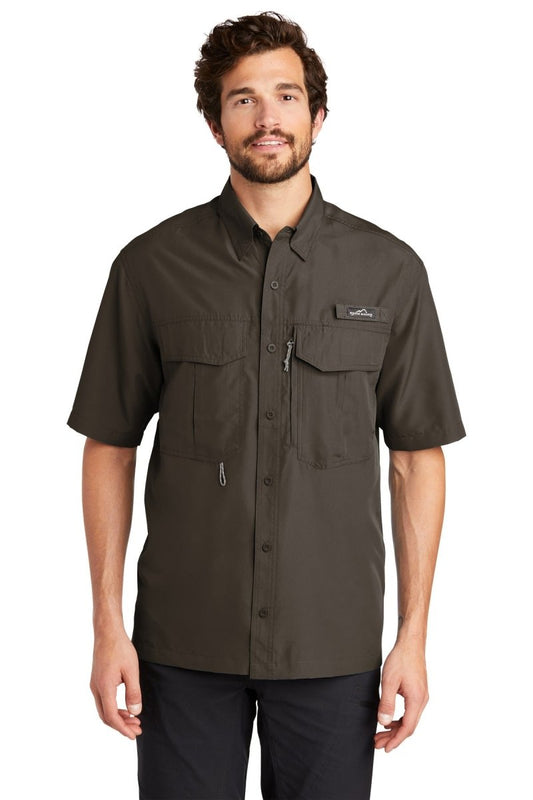 Eddie BauerÂ® - Short Sleeve Performance Fishing Shirt. EB602 - uslegacypromotions