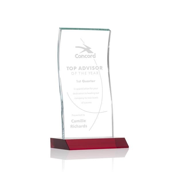 Edmonton Award - Red - uslegacypromotions