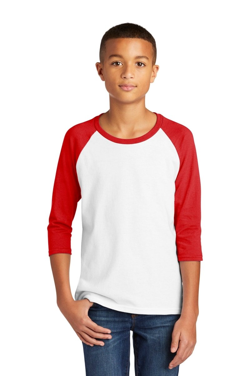 Gildan ® Heavy Cotton ™ Youth 3/4-Sleeve Raglan T-Shirt. 5700B - uslegacypromotions