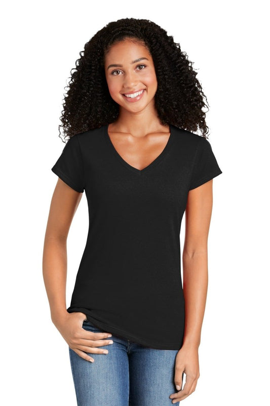 Gildan SoftstyleÂ® Ladies Fit V-Neck T-Shirt. 64V00L - uslegacypromotions