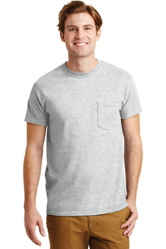 GildanÂ® - DryBlendÂ® 50 Cotton/50 Poly Pocket T-Shirt. 8300 - uslegacypromotions