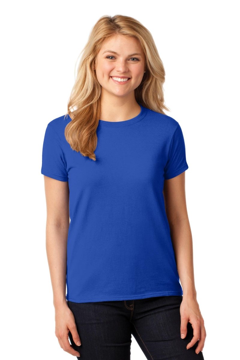 GildanÂ® Ladies Heavy Cottonâ„¢ 100% Cotton T-Shirt. 5000L - uslegacypromotions