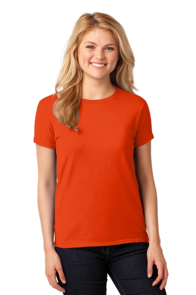 GildanÂ® Ladies Heavy Cottonâ„¢ 100% Cotton T-Shirt. 5000L - uslegacypromotions