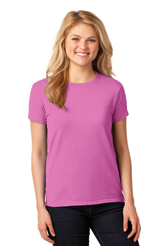 GildanÂ® Ladies Heavy Cottonâ„¢ 100% Cotton T-Shirt. 5000L - uslegacypromotions