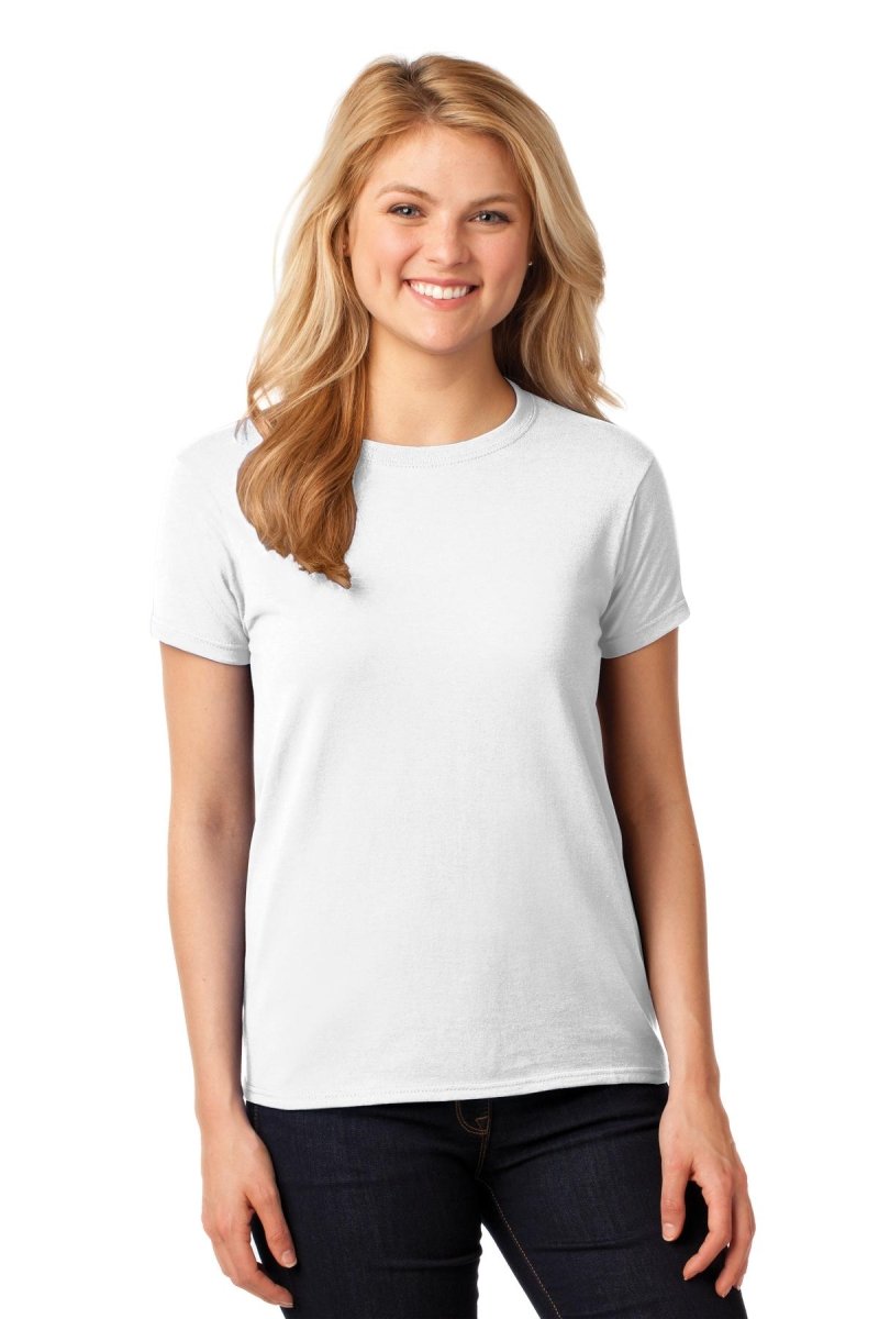 GildanÂ® Ladies Heavy Cottonâ„¢ 100% Cotton T-Shirt. 5000L - uslegacypromotions
